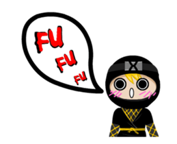 I AM A NINJA sticker #14667678