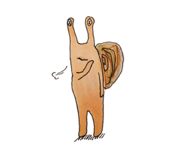 backpack snail sticker #14668377