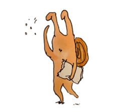 backpack snail sticker #14668388