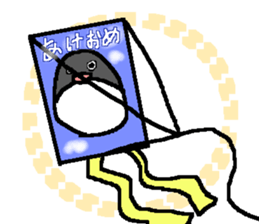 snowpenguin xmas sticker #14669061