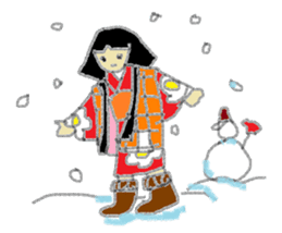 Oyou of the Traditional ghost 2 sticker #14669202