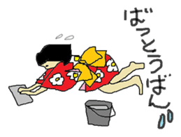 Oyou of the Traditional ghost 2 sticker #14669210