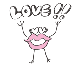 Happy LIP sticker #14669426