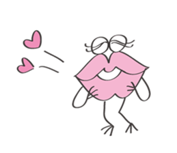 Happy LIP sticker #14669432