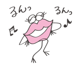 Happy LIP sticker #14669434
