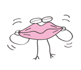 Happy LIP sticker #14669435