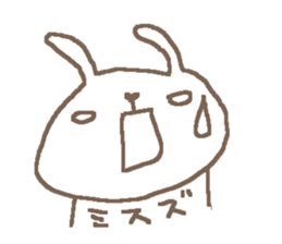 Misuzu cute rabbit stickers! sticker #14669823