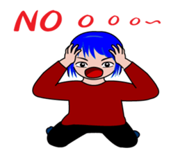 The Offensive Guy and The Sweet Guy sticker #14670033