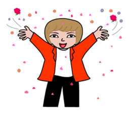 The Offensive Guy and The Sweet Guy sticker #14670038