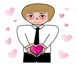 The Offensive Guy and The Sweet Guy sticker #14670049