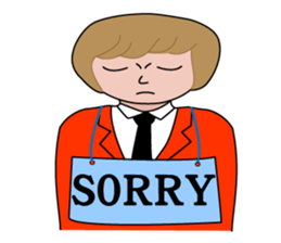 The Offensive Guy and The Sweet Guy sticker #14670050