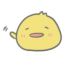 Nohon chick sticker #14670655