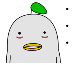 odd bird14 sticker #14671029