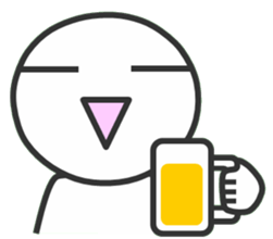 Kaomoji-taro sticker #14671382