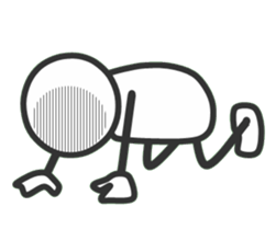 Kaomoji-taro sticker #14671391