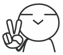 Kaomoji-taro sticker #14671400