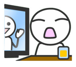 Kaomoji-taro sticker #14671419