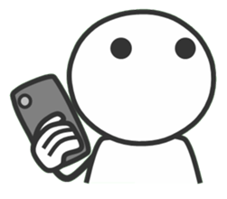 Kaomoji-taro sticker #14671420