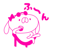 HIKAUSA rabbit sticker 3 sticker #14671527