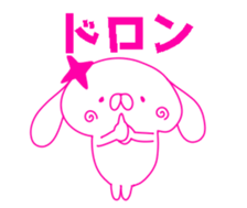 HIKAUSA rabbit sticker 3 sticker #14671544