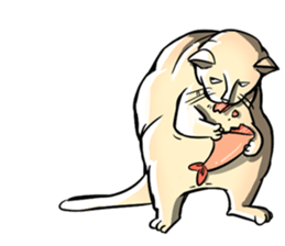 Actually I'm cat! Ver.2 sticker #14672461