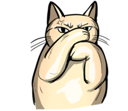 Actually I'm cat! Ver.2 sticker #14672466