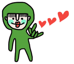 Mr. Greeny sticker #14672485