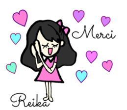 Reika name sticker sticker #14672550