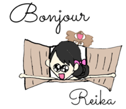 Reika name sticker sticker #14672580