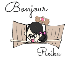 Reika name sticker sticker #14672580
