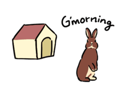 Schinako's Happy Bunnies vol.2 English sticker #14673062