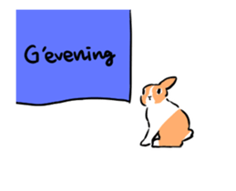 Schinako's Happy Bunnies vol.2 English sticker #14673064