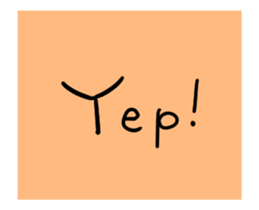 Schinako's Happy Bunnies vol.2 English sticker #14673066