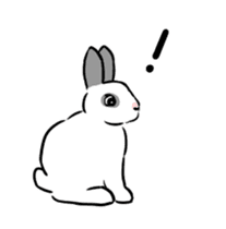 Schinako's Happy Bunnies vol.2 English sticker #14673068