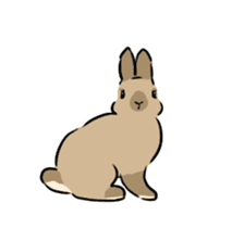 Schinako's Happy Bunnies vol.2 English sticker #14673076