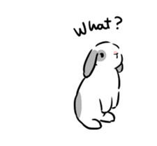 Schinako's Happy Bunnies vol.2 English sticker #14673083