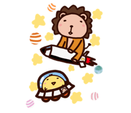 The colorful world of Little Lion Ver.5 sticker #14673135