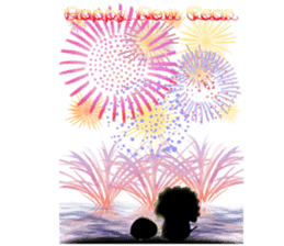 The colorful world of Little Lion Ver.5 sticker #14673172