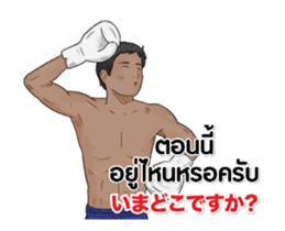 Hello Muay Thai Play01 sticker #14673852