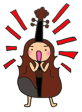 Violin Sticker sticker #14673855