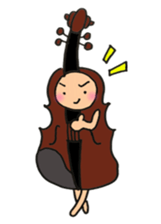 Violin Sticker sticker #14673858