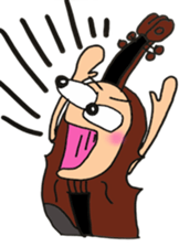 Violin Sticker sticker #14673865