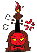 Violin Sticker sticker #14673866