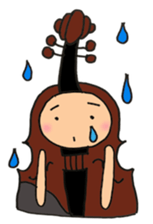 Violin Sticker sticker #14673868