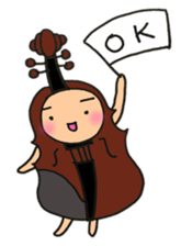 Violin Sticker sticker #14673870