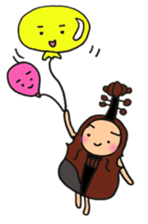 Violin Sticker sticker #14673879