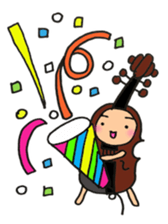 Violin Sticker sticker #14673891