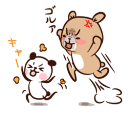 Panda " Panta" and Mr.Kumagai part2 sticker #14674340