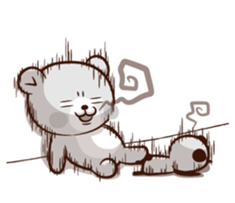 Panda " Panta" and Mr.Kumagai part2 sticker #14674341