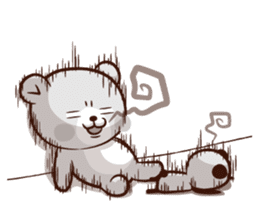 Panda " Panta" and Mr.Kumagai part2 sticker #14674341